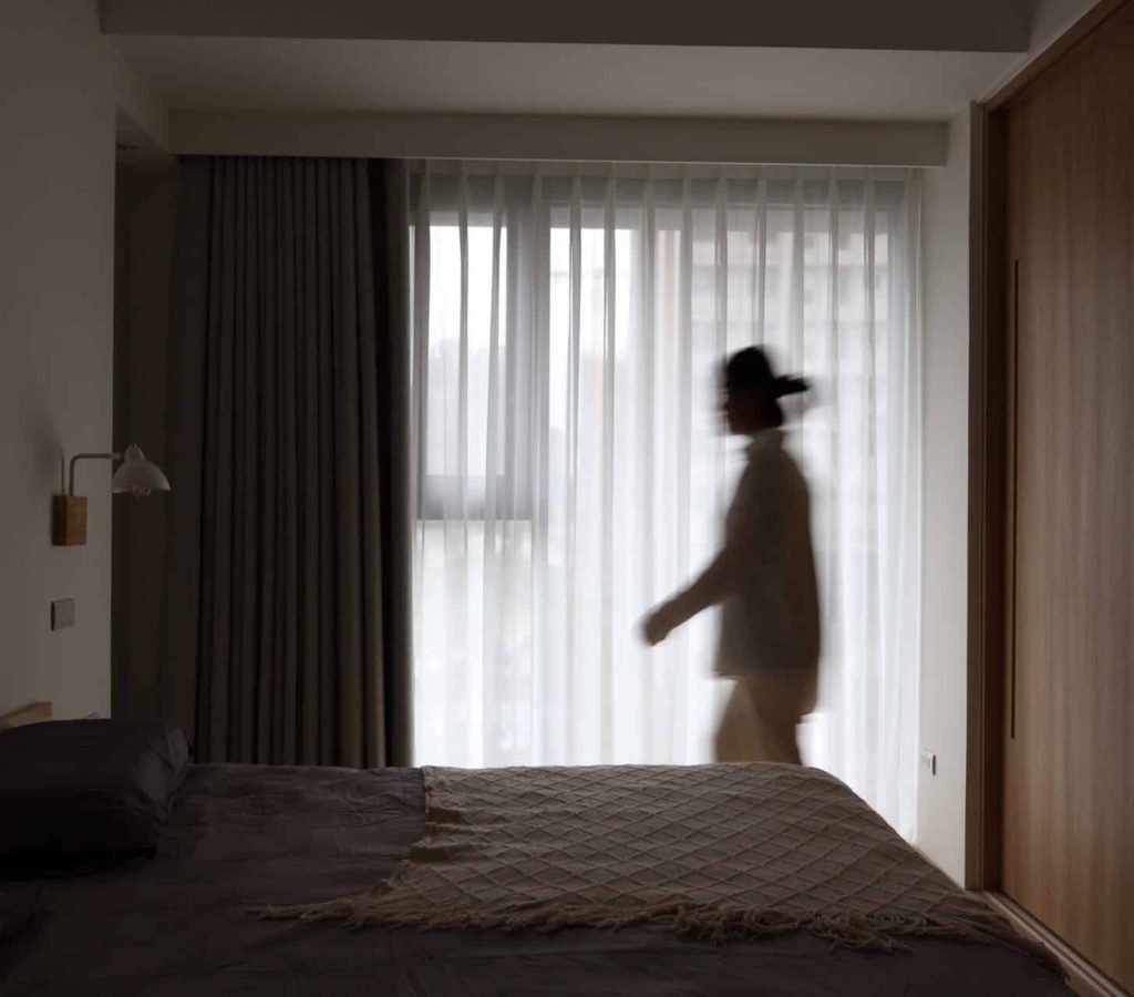 全遮光布簾與紗簾