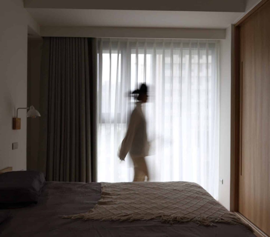 全遮光布簾與紗簾