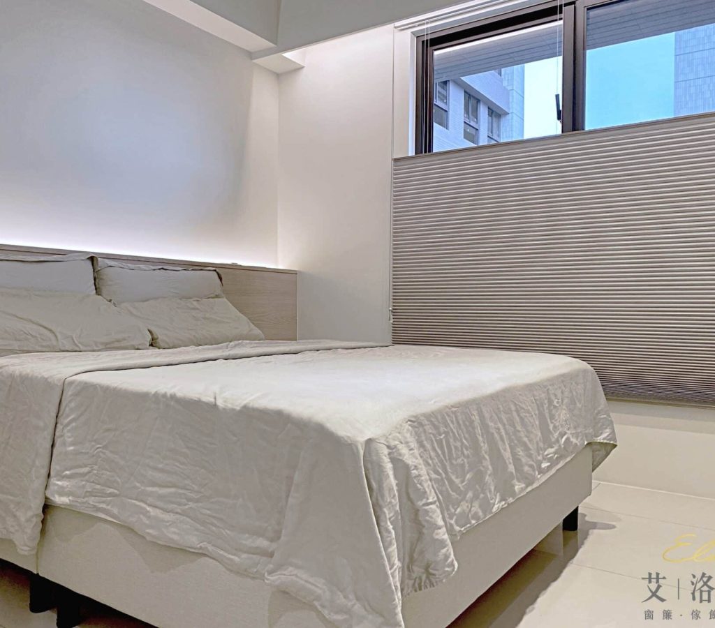 桃園窗簾 艾洛瑟 風琴簾 木百葉 調光簾 蛇簾 (5)