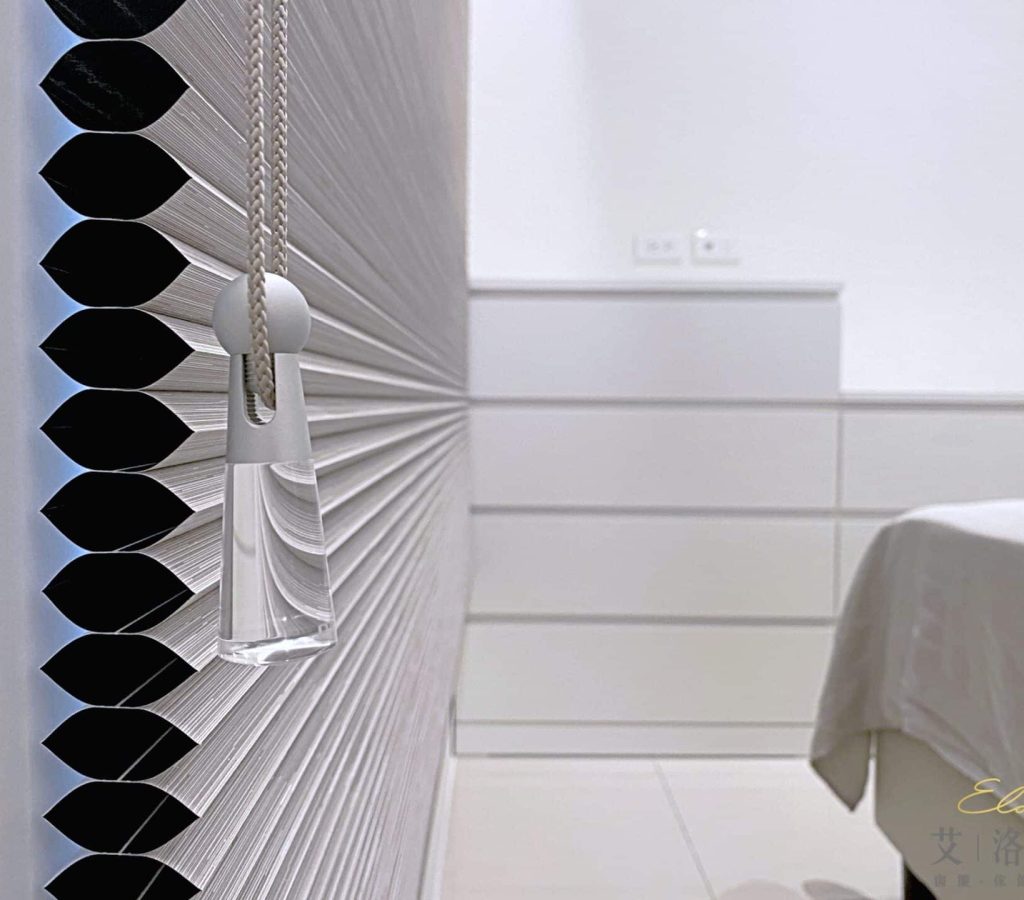 桃園窗簾 艾洛瑟 風琴簾 木百葉 調光簾 蛇簾 (6)